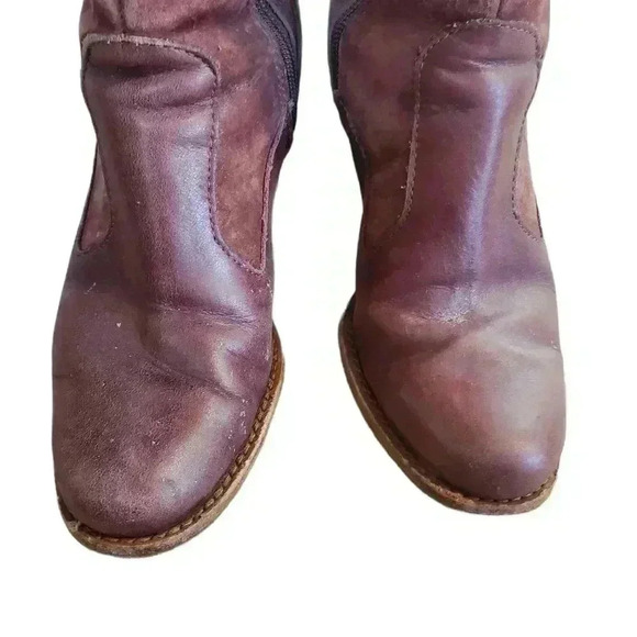 UGG Women’s Raya Knee High US 7 Heel Brown Leather - Picture 7 of 10